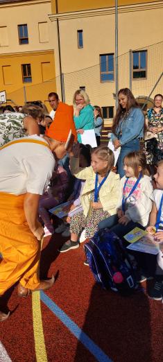 Přivítání prvňáčků 1.9. 2025&nbsp;1