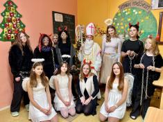 5. 12. 2025 Mikuláš opět zavítal na 1. stupeň!