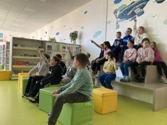 9. 4.&nbsp;2026 Druháci objevovali kouzlo knih v&nbsp;knihovně 1